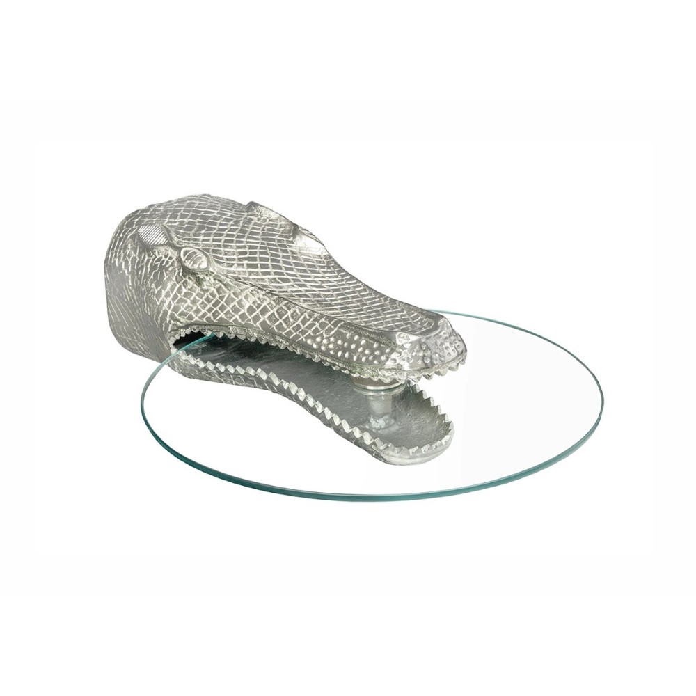 Abilaud CROCODILE hõbe, 46x61xH24 cm