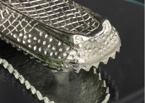 Abilaud CROCODILE hõbe, 46x61xH24 cm