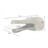 Abilaud CROCODILE hõbe, 46x61xH24 cm