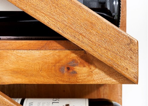 Veiniriiul MAKASSAR tiikpuu, 24x14xH80 cm