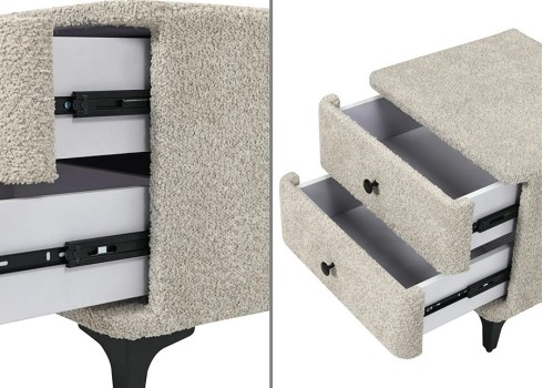 Öökapp ART DECO hallikasbeež, 45x40xH44 cm