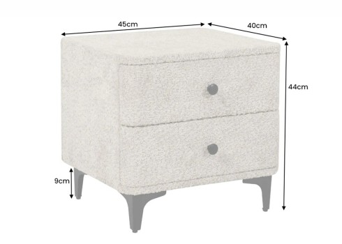 Öökapp ART DECO hallikasbeež, 45x40xH44 cm