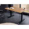 Elektriliselt reguleeritav kirjutuslaud OAK tamm / must, 120x80xH72-117 cm Elektriliselt reguleeritav kirjutuslaud OAK tamm / must, 120x80xH72-117 cm