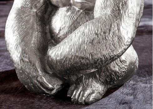 Diivanilaud KONG hõbedane, D60xH43 cm