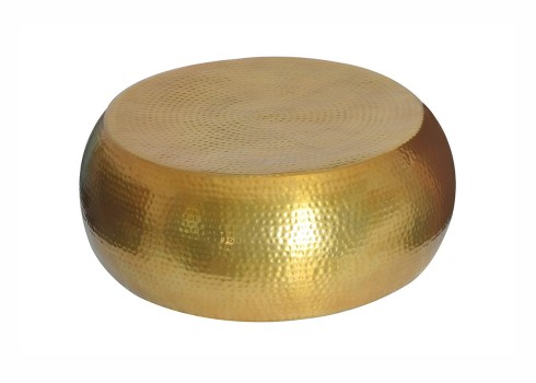 Diivanilaud ORIENT kuldne, 80x80xH30 cm