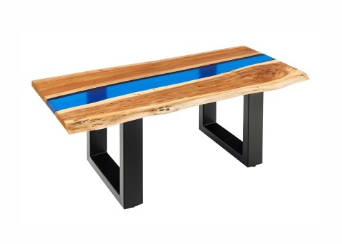 Diivanilaud LIQUID akaatsia / sinine, 110x50xH45 cm