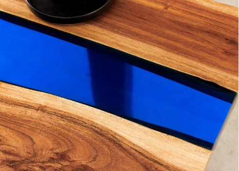 Diivanilaud LIQUID akaatsia / sinine, 110x50xH45 cm