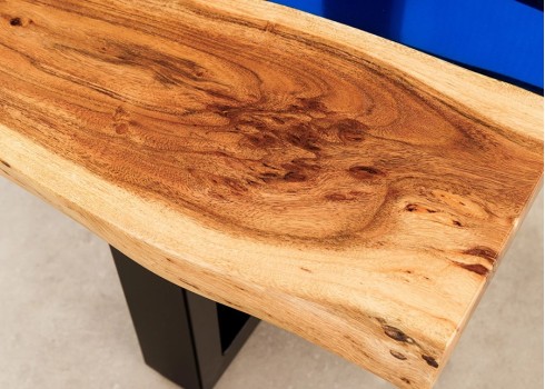 Diivanilaud LIQUID akaatsia / sinine, 110x50xH45 cm