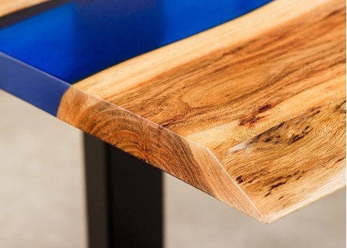 Diivanilaud LIQUID akaatsia / sinine, 110x50xH45 cm