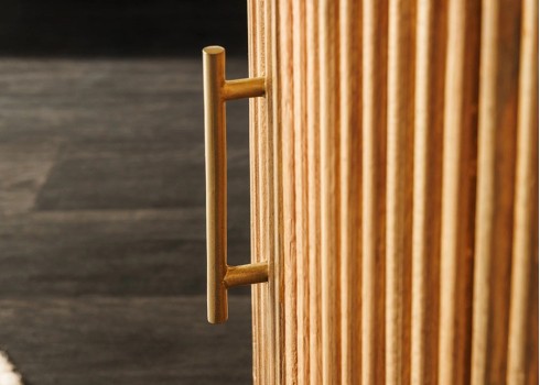 Diivanilaud TRES CHIC marmor / mango, D60xH40 cm