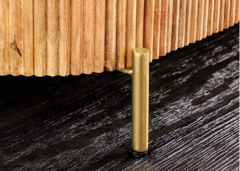 Tv-alus TRES CHIC marmor / mango, 140x44xH50 cm