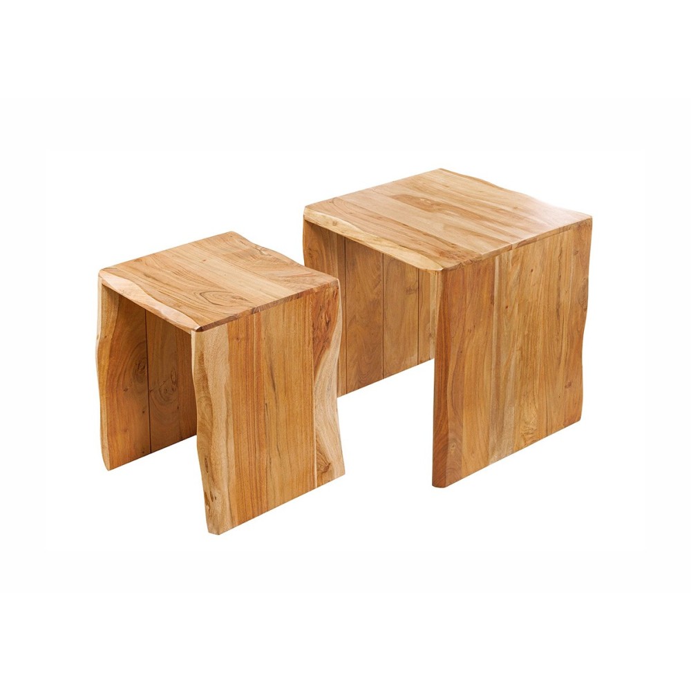 Diivanilaudade komplekt MAMMUT akaatsia, 2 tk Diivanilaudade komplekt MAMMUT akaatsia, 2 tk