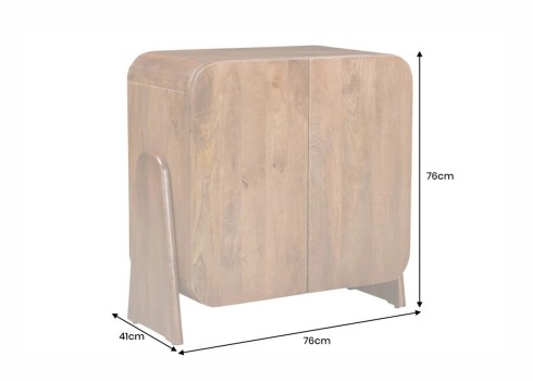 Kummut BRASIL pruun, 76x41xH76 cm