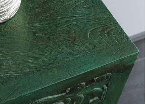 Kummut PEACOCK roheline, 175x38xH76 cm