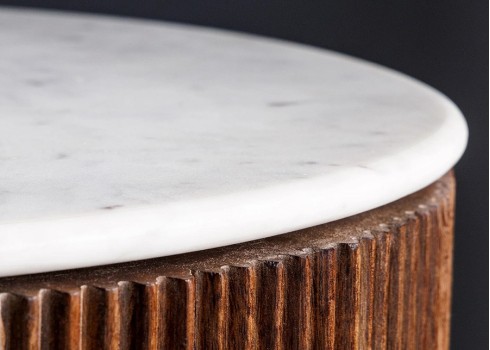 Tv-alus GATSBY pruun / valge, 170x45xH45 cm