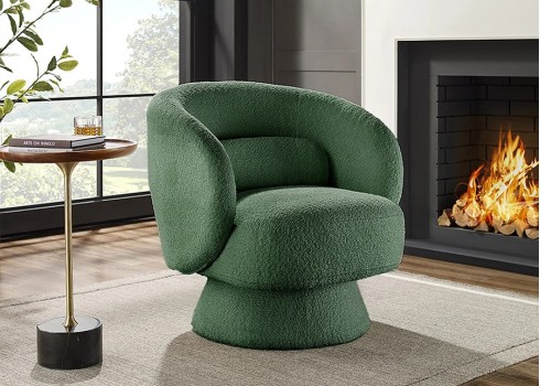 Tugitool BOSSA NOVA roheline, 76x75xH76 cm