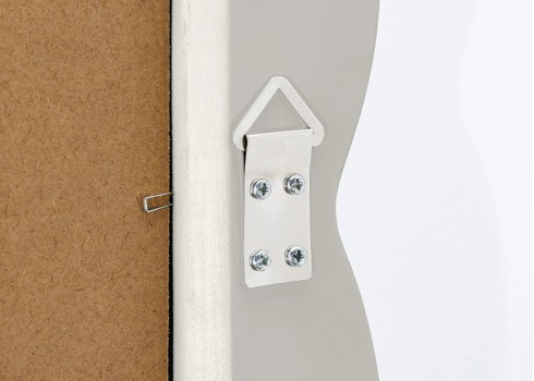 Peegel WAVE valge, 80x4xH160 cm