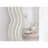 Peegel WAVE valge, 80x4xH160 cm