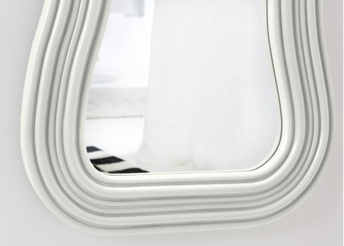 Peegel ALICE valge, 52x3xH100 cm