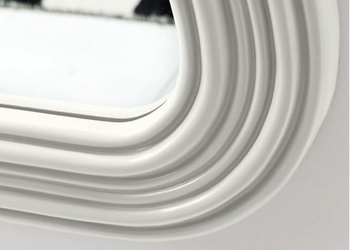 Peegel ALICE valge, 52x3xH100 cm