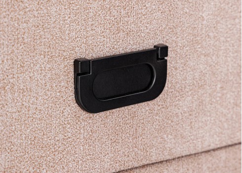 Öökapp valgustusega TOULOUSE beež, 45x45xH55 cm