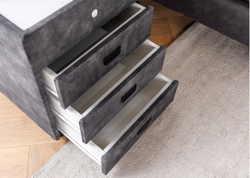 Öökapp valgustusega PARIS hall, 45x45xH55 cm