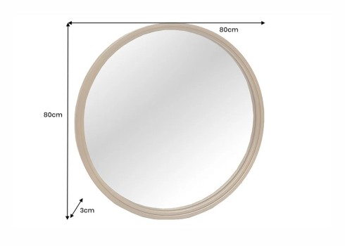 Seinapeegel PORTRAIT kuldne, 80x3xH80 cm