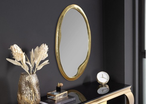 Seinapeegel PORTRAIT kuldne, 49x3xH71 cm