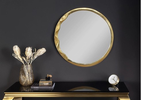 Seinapeegel PORTRAIT kuldne, 52x4xH52 cm