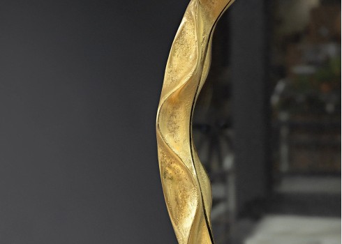 Seinapeegel PORTRAIT kuldne, 52x4xH52 cm