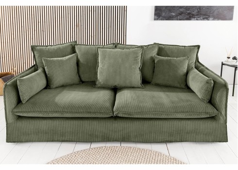 Diivan HEAVEN roheline, 220x105xH88 cm