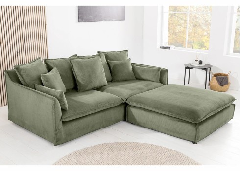 Diivan HEAVEN roheline, 220x105xH88 cm