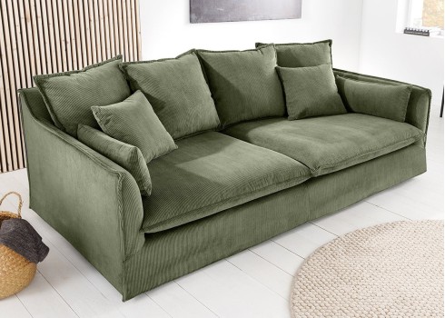 Diivan HEAVEN roheline, 220x105xH88 cm