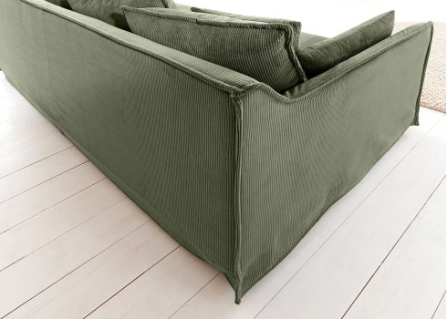 Diivan HEAVEN roheline, 220x105xH88 cm