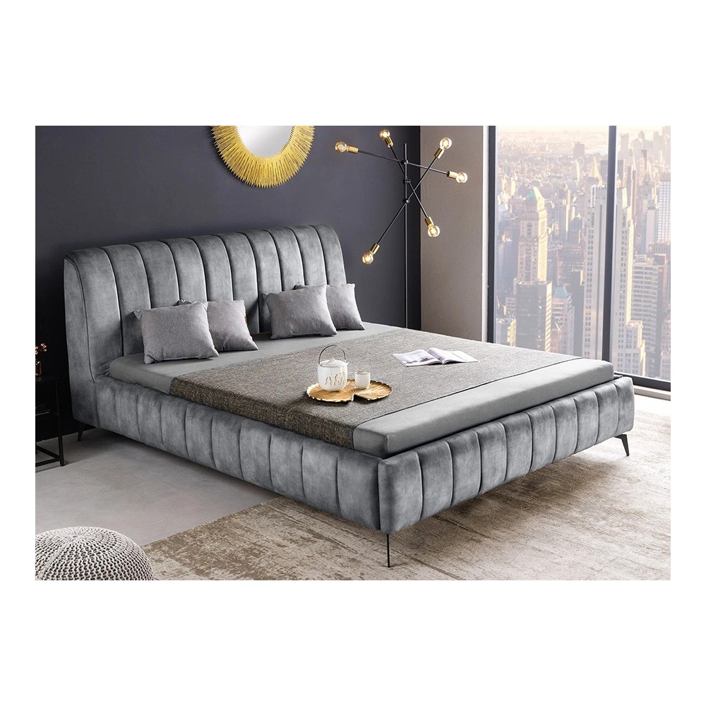 Voodi AMSTERDAM hall, 180x200 cm, magamistoamööbel, voodid, voodi, 180x200 voodi