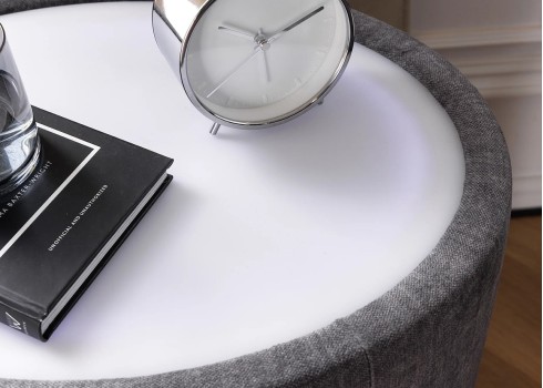 Öökapp valgustusega SIGNUM hall, 45x45xH55 cm