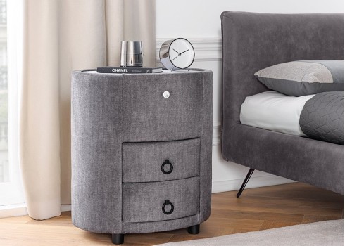 Öökapp valgustusega SIGNUM hall, 49x37xH55 cm