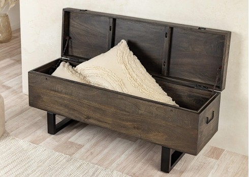 Pink FACTORY LOFT pruun, 115x35xH47 cm