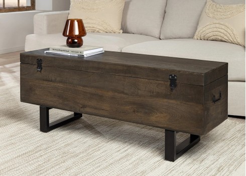 Pink FACTORY LOFT pruun, 115x35xH47 cm