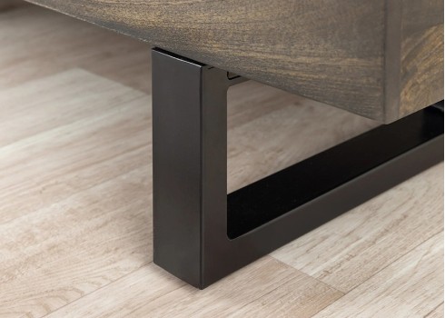 Pink FACTORY LOFT pruun, 115x35xH47 cm