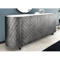 Kummut REFLECTION antratsiit, 150x44xH75 cm