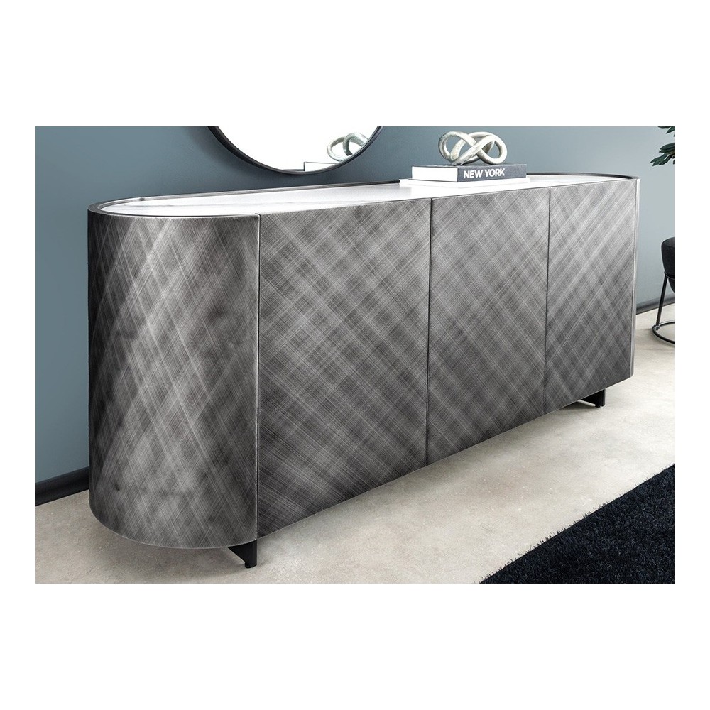 Kummut REFLECTION antratsiit, 150x44xH75 cm