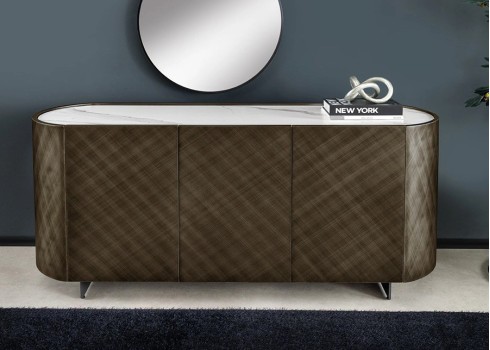 Kummut REFLECTION pronks, 150x44xH75 cm