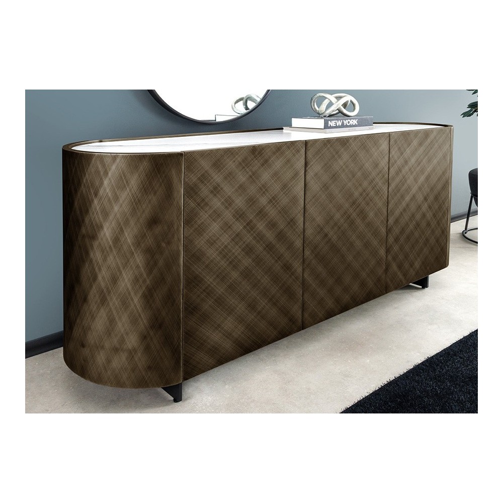 Kummut REFLECTION pronks, 150x44xH75 cm