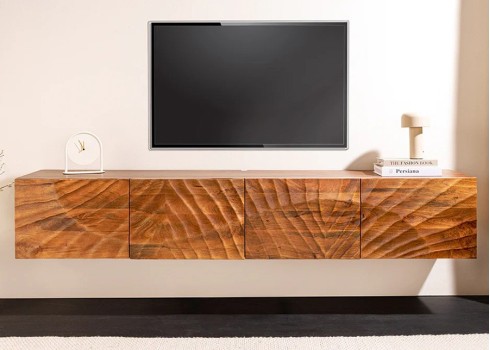 Tv-alus SCORPION mango, 200x33xH35 cm