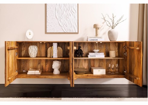 Kummut SCORPION mango, 177x38xH58 cm