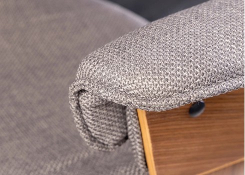 Kontoritool MANHATTAN pruun / hall, 64x74xH113-123 cm