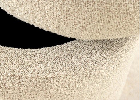 Tumba panipaigaga VOQUE beež buklee, 41x41xH49 cm