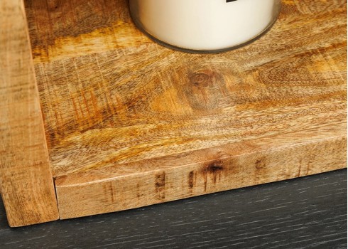 Riiul IRON CRAFT mango, 156x40xH160 cm