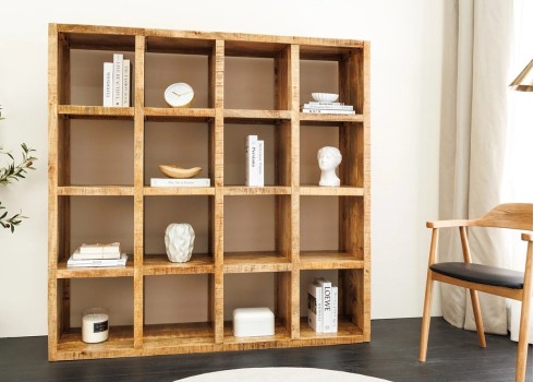 Riiul IRON CRAFT mango, 156x40xH160 cm